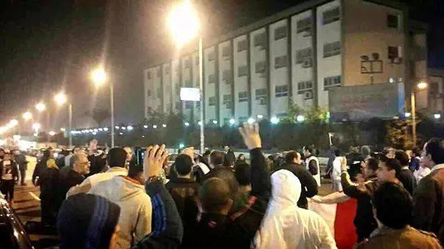 مسيرتان معارضتان للانقلاب بمدينة نصر