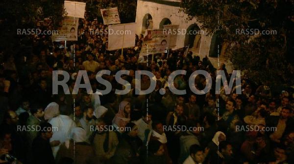 الآلاف يشيعون جنازة شهيد المنوفية في أحداث الألف مسكن