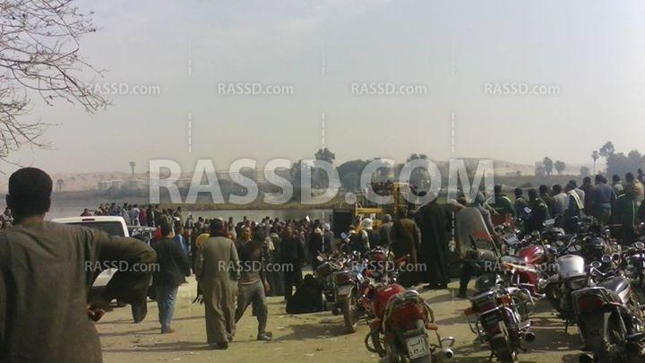 مصرع شخص في انقلاب سيارة بـ “نيل” سمالوط