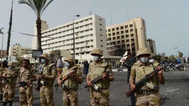 انسحاب قوات الجيش التالت من أكمنة قناة السويس