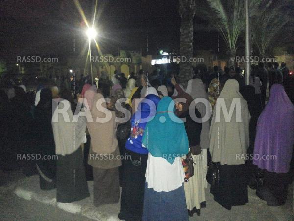 دمياط الجديدة ،، مسيرة طلابية تطالب بالقصاص للشهدء