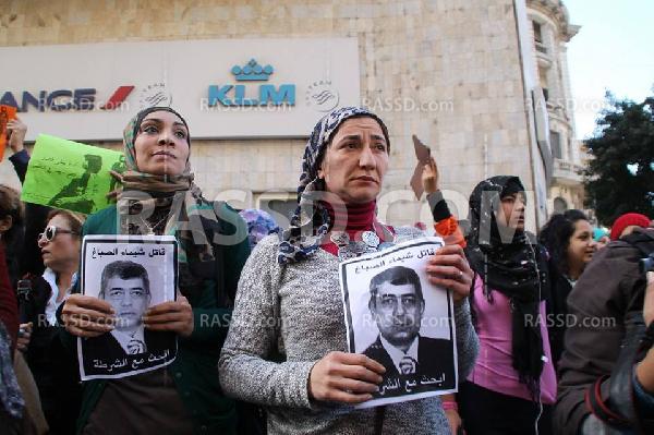 متظاهرات بطلعت حرب: محمد إبراهيم قاتل.. وأين دم شيماء؟