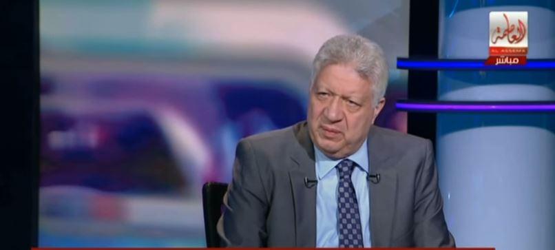 بالفيديو.. مرتضى منصور يسب جابر القرموطي على الهواء