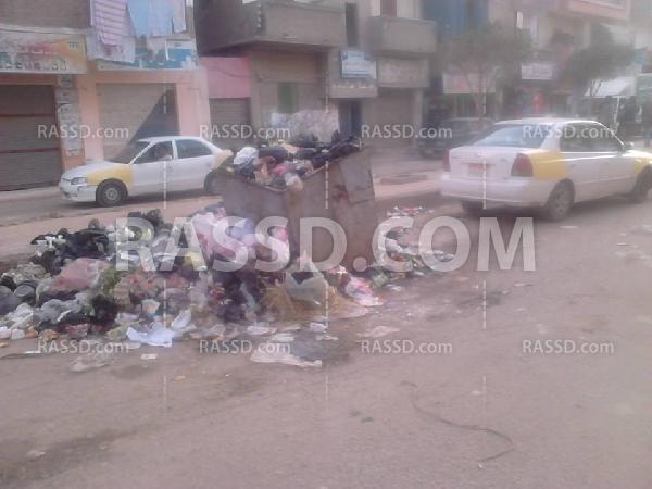 شوارع “كفر الشيخ” تشتكي من أكوام القمامة