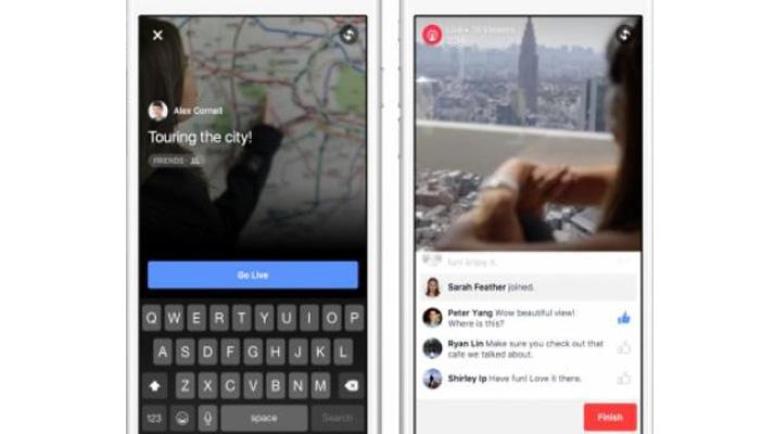 فيس بوك تتيح ميزة “الفيديو الحي”