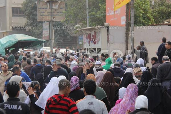 مسيرة مناهضة للانقلاب العسكري بالجيزة