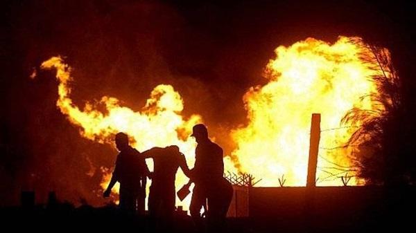 النيابة تنتقل إلى موقع حادث التفجير بشارع ترعة الزمر