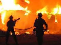 حريق هائل بمعسكر للأمن المركزي غرب الإسكندرية