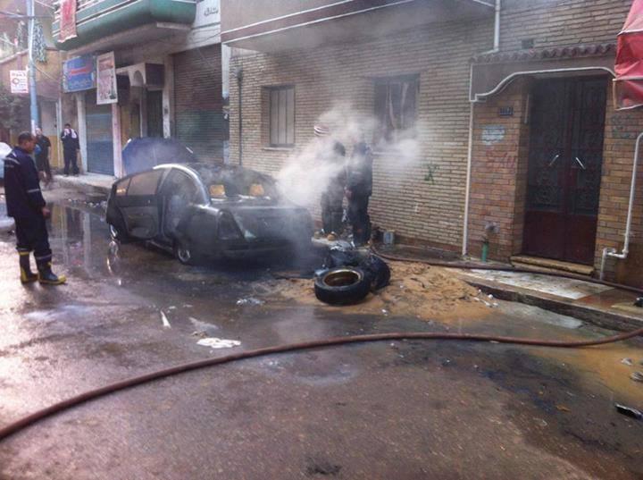 حرق سيارات الضباط..بين تصعيد المتظاهرين وانتهاكات الشرطة