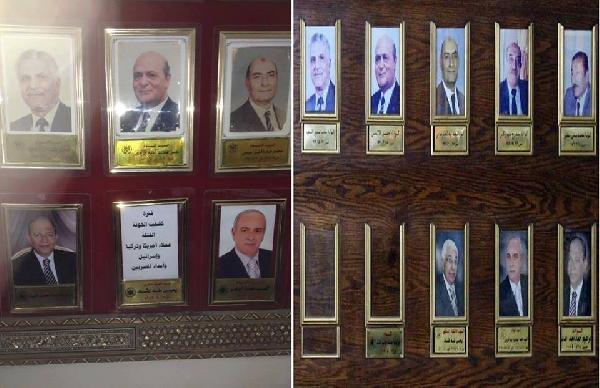 استبدال صورة محافظ أسيوط الشرعي بعبارة”فترة كشف الخونة”