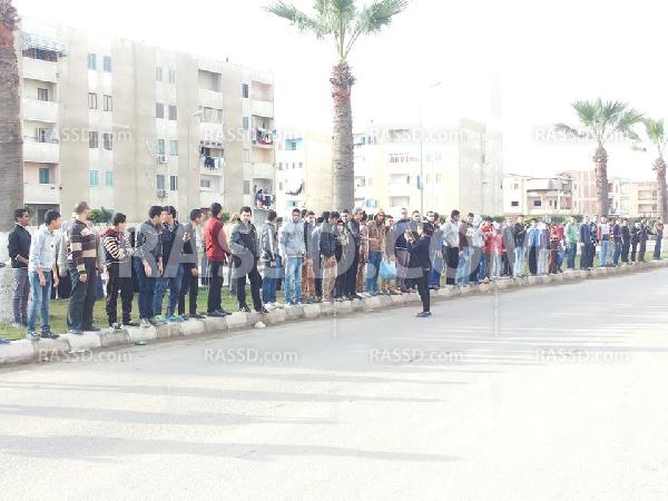 وقفة لـ”طلاب ضد الانقلاب” بدمياط الجديدة تنديدا بحبس أعضائها