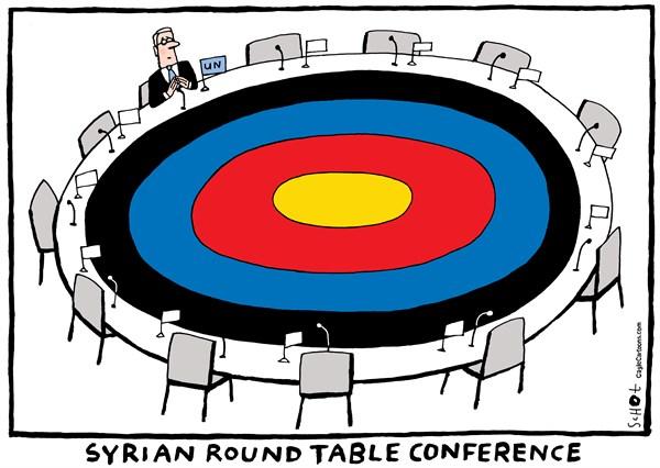 كاريكاتير.. فيروس زيكا وتعليق مباحثات جينيف يثيران قلق العالم