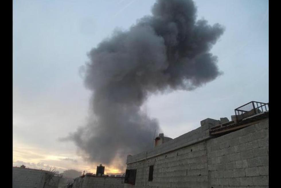 مقتل 3 أشخاص في قصف طائرة مجهولة لمدينة درنة الليبية