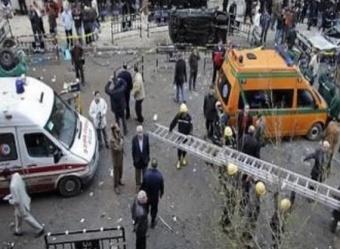 الجيش يسيطر على حريق بمجمع محاكم بورسعيد