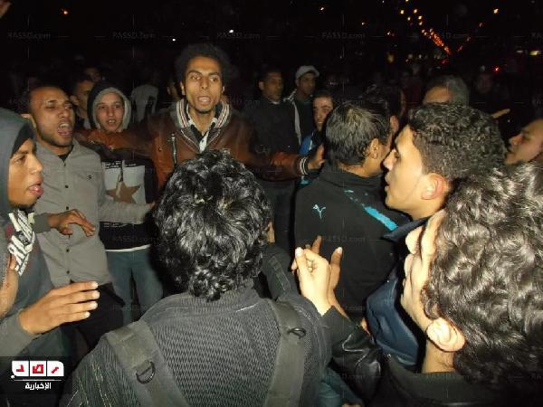 تظاهرة أمام “مبنى الجيزة” للمطالبة برحيل النظام