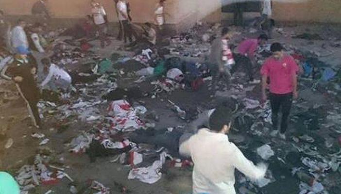 مذبحة ألتراس الزمالك.. 20 قتيلا والمباراة مستمرة