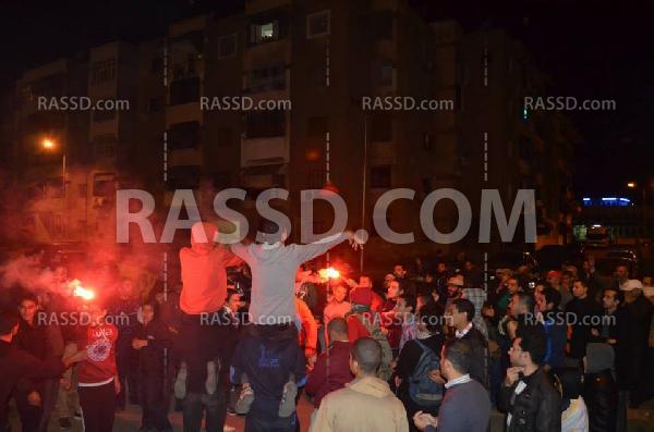 صفعه قويه لأمن الإنقلاب فى مسيره لأولتراس ربعاوي