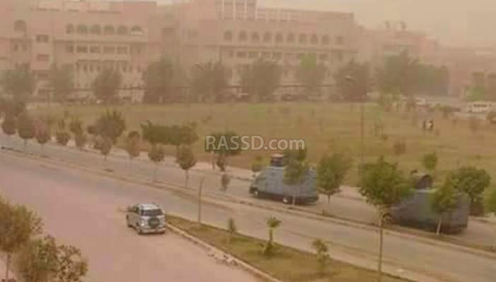 قوات الانقلاب تقتحم جامعة الأزهر بنين عقب فعاليات طلابية