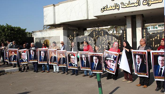 بالصور.. احتفالية لأنصار مبارك في الذكرى الخامسة لتنحيه