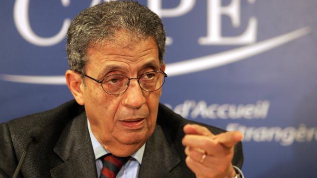 عمرو موسى يهاجم السياسة الامريكية