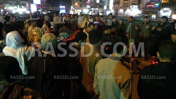 هجوم للبلطجية على مسيرة بالفيوم