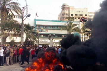 ضبط 6 مسجلين خطر شاركوا بمظاهرات كفر الزيات