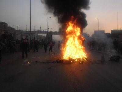 متظاهرون يحاصرون “محاكم طنطا” للمطالبة بالإفراج عن المتهمين