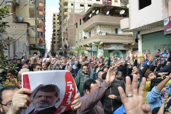 مسيرة لتحالف دعم الشرعية بالهرم تنديدا بالإنقلاب الدموى