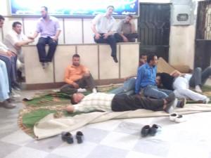 إداريو الصحة بكفر الشيخ يضربون عن العمل للمطالبة بحافز 150%