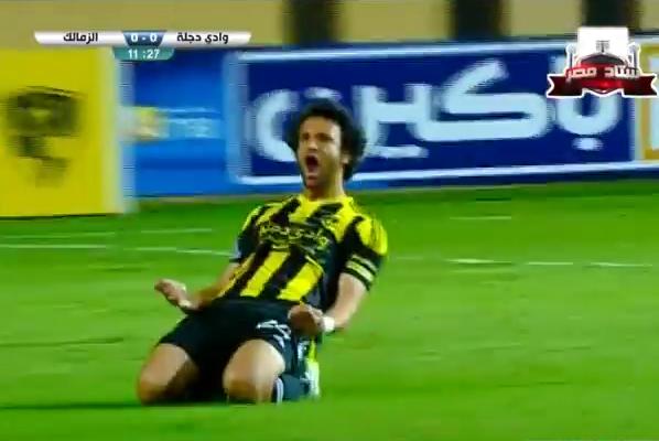 بالفيديو.. عرضية مالودا تمنح وادي دجلة هدفا مبكرا في شباك الزمالك