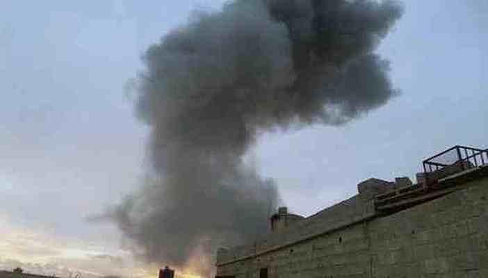 ننشر أول صور لغارات طائرات الجيش المصري على ليبيا