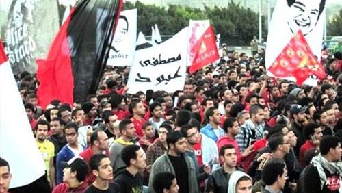 مسيرة لألتراس ثورجى من التحرير لطلعت حرب بهتافات”ارحل”