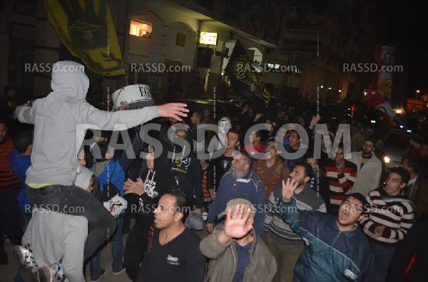 مسيرة لأولتراس ربعاوي ببورسعيد