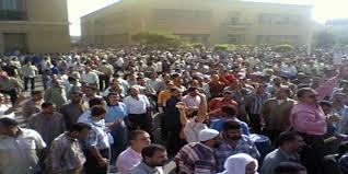 عمال غزل المحلة يجبرون حكومة الإنقلاب على الاستجابة لمطالبهم