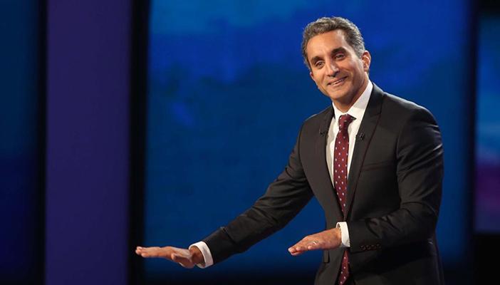 بالصور.. باسم يوسف يكشف سر اهتمامه بجهاز “الكفتة”