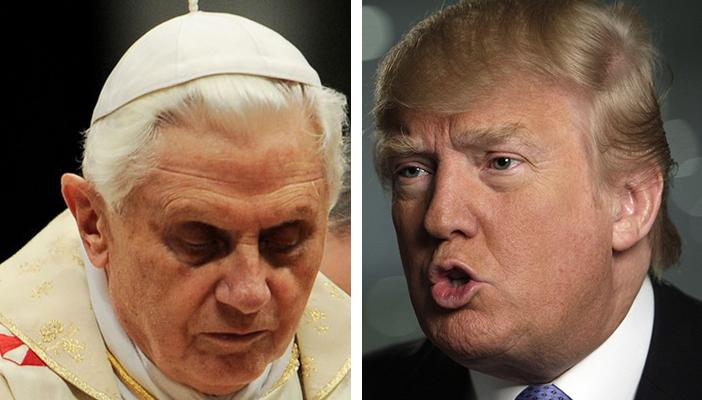 بابا الفاتيكان يهاجم المرشح الأميركي دونالد ترامب.. والأخير “يرد عليه”