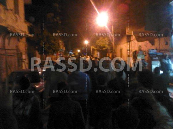 متظاهرو الإسماعيلية ينددون بعودة زوار الليل في مسيرتهم