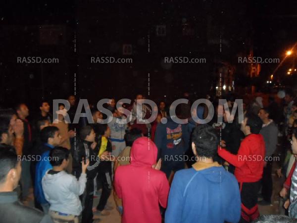 “السرو” بدمياط تشتعل ليلا بوقفة مناهضة للإنقلاب