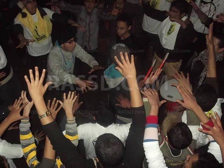 أهالي “نبروة” بالدقهلية في وقفة لدعم المعتقلين.