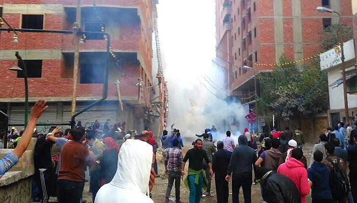 بالفيديو .. الثوار يتصدون لاعتداء بلطجية بالشرقية