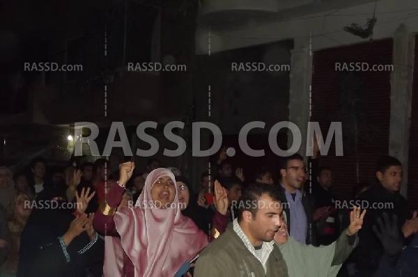 ثوار الإسكندرية فى مسيرات ليليه تزلزل شوارعها