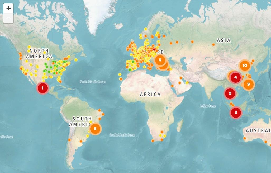 تعرف على الـ 15 مدينة الأكثر ازدحاماً في العالم