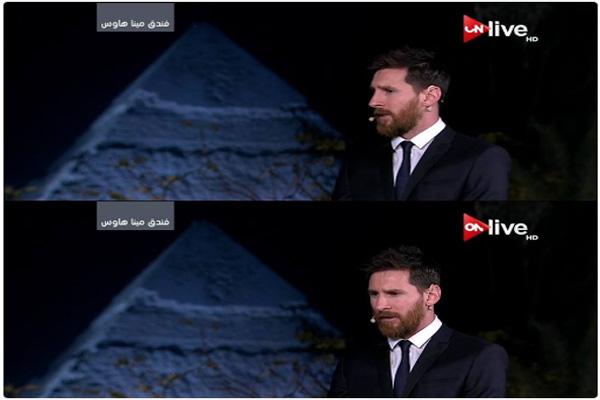 ميسي: “لحظة دخولي إلى الأهرامات كانت رائعة.. وسأجرب الملوخية”