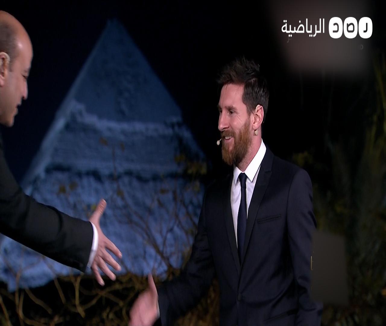 عمرو أديب يغضب ميسي قبل بدء احتفاله.. واعتذار رسمي من وزير