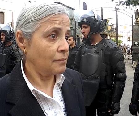 منى مينا تتراجع عن استقالتها من الأطباء لمواجهة ” الصحة”