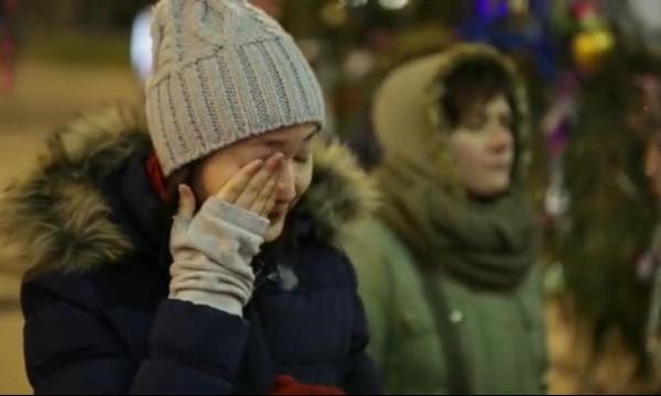 بالفيديو..ثوار أوكرانيا يبكون على ثورة مصر بسبب “الميدان”