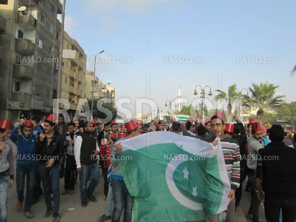 فاعلية ساخرة تهتف ضد الاحتلال الإنجليزي بالاسكندرية