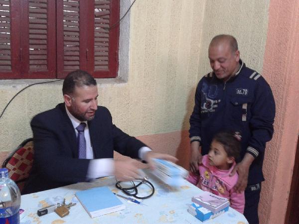 قافلة طبية ودورات تدريبية بالحرية والعدالة بقرية شنو بكفر الشيخ