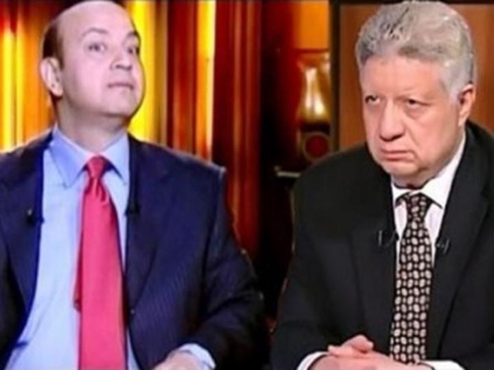 بالفيديو.. عمرو أديب  لـ مرتضى منصور: مش هسيبك.. ميدو ماسك عليك حاجة؟