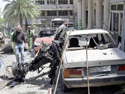 مقتل 14 فى استهداف مستشفى بسيارة مفخخة في سوريا